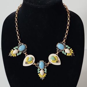 Fun Colorful J Crew Statement Necklace